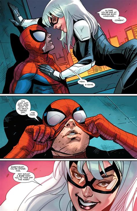Spider Man The Black Cat Strikes Recreates A Classic Flirtation Fail From The Ultimate