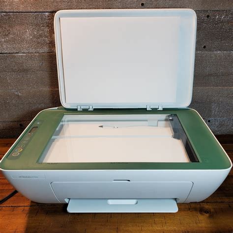 Hp Deskjet 2742e All In One Printer White With Green Trim New Ink