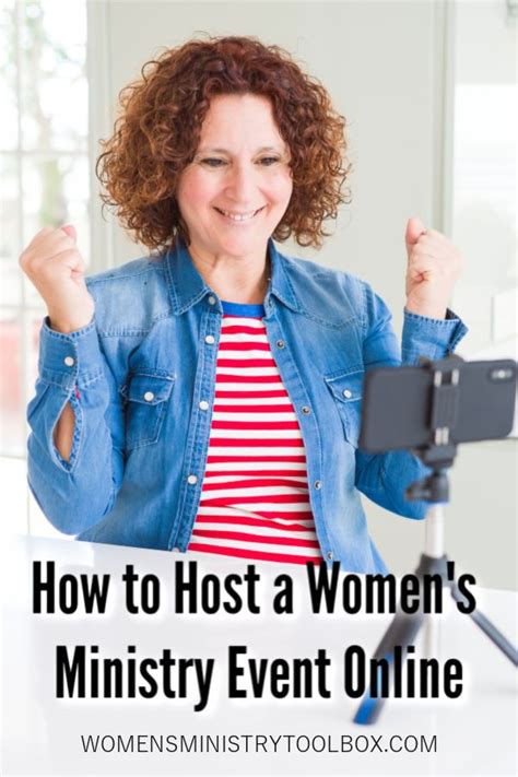 How To Host A Womens Ministry Event Online Womens Ministry Toolbox Womens Ministry Events