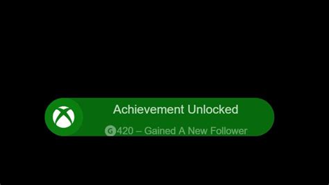 Xbox Achievement Unlocked