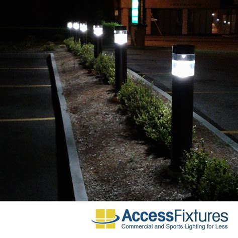 Lighted Parking Bollards Shelly Lighting