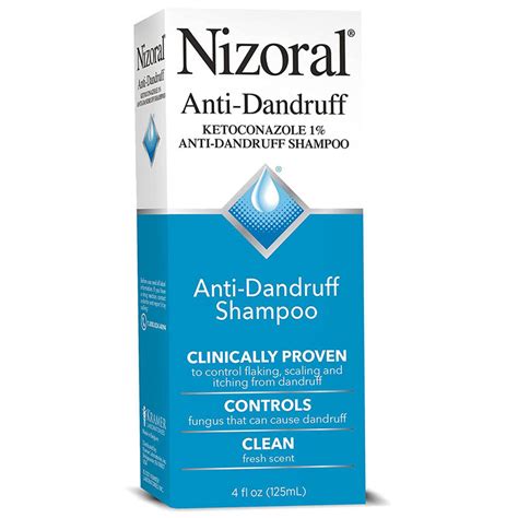 Nizoral A D Anti Dandruff Shampoo Ketoconazole 1 For Flaking Scaling