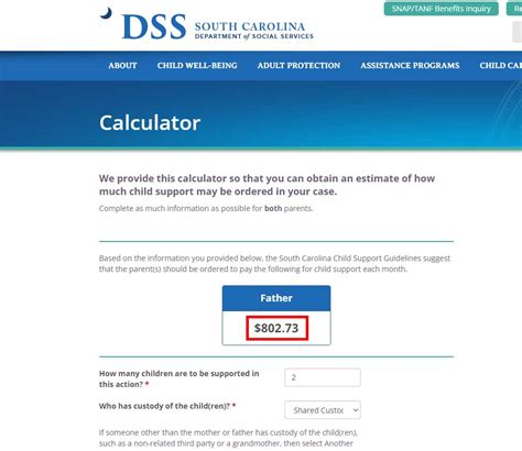 How To Calculate Sc Child Support 2024