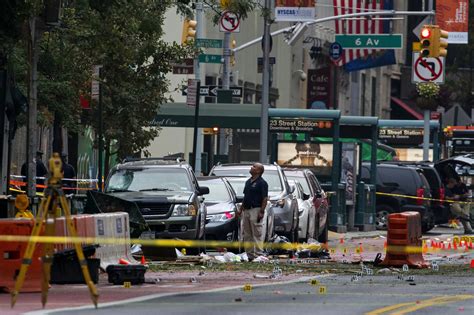 Powerful Blast Injures At Least 29 In Manhattan Second Device Found