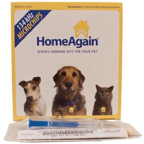 Austin says you don't have to register with more than one service if the current chip manufacturer is linked to the aaha's microchip lookup tool and the chip can be. HomeAgain Microchips 25pk