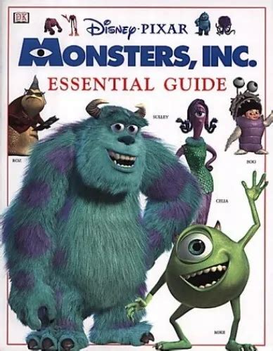Monsters Inc The Essential Guide Disneypixar Hardback Book The
