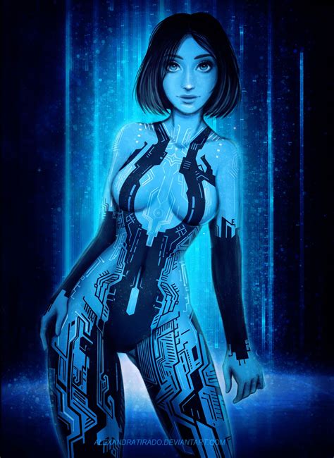 Total Imagen Cortana Halo Dibujo Viaterra Mx