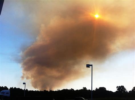 Smoke Rises Over Eastern Texarkana Friday Morning But Whats On Fire