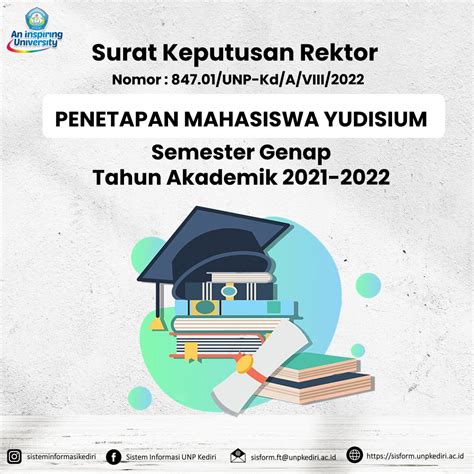 Sk Penetapan Mahasiswa Yudisium Semester Genap Tahun Akademik 2021 2022