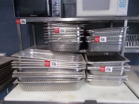 Discover recipes, home ideas, style inspiration and other ideas to try. Quantity of Assorted Stainless Steel Trays Auction (0106 ...