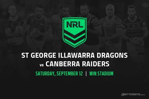 Full report for the league one game played on 11.06.2017. Dragons vs Raiders betting tips | NRL 2020 | Round 18