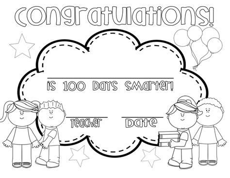 Some years, i use this roll and color sheet from sam. 100th Day Of School Coloring Pages Free - Coloring Home