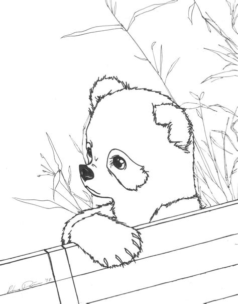 Select one of 1000 printable coloring pages of the category adult. Baby Pandas Coloring Pages - Coloring Home