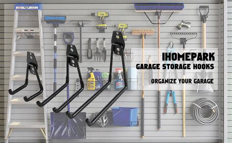Made of polished stainless steel. Heavy Duty Garage Storage Utility Hooks for Ladders ...