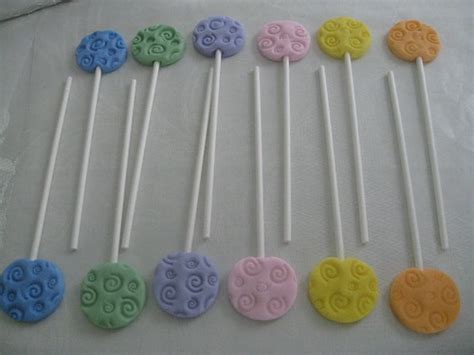Fondant Lollipops Cakes By Rosie Flickr