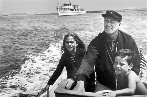 Take A Rare Look At John Waynes Private Life At Sea Vanity Fair