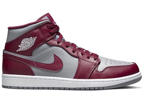 Now Available Air Jordan 1 Mid Cherrywood Red — Sneaker Shouts