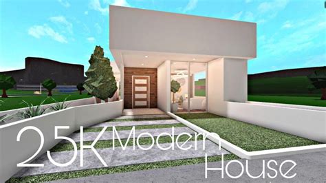 Bloxburg 25k Modern Starter House No Gamepass Youtube