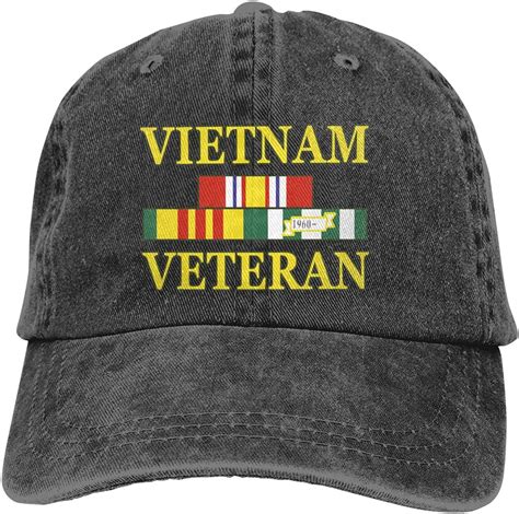 Us Army Vietnam Veteran Jeans Cap Baseball Cap Mens Womens Classic