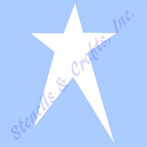 Primitive Star Stencil Celestial Template Star Pattern Etsy