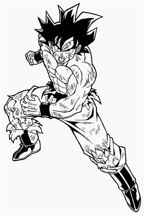 √ 100 Mais Goku Para Colorear Ultra Instinto – imagenes de goku para