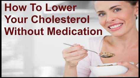 How To Lower Cholesterol Without Medication Youtube