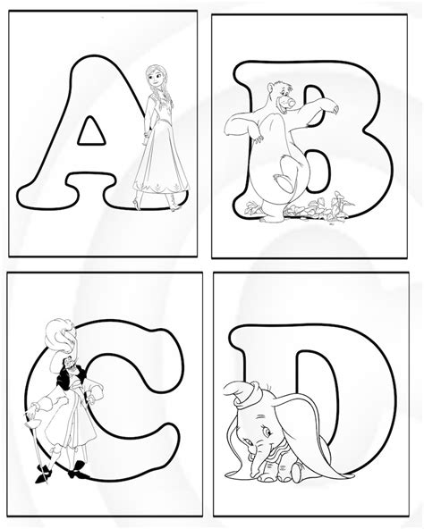 7 Best Images Of Alphabet Disney Font Printables Disney 7 Disney
