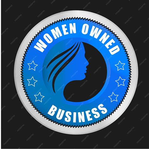 Premium Vector Women Owned Logo Women Owned Vector Logo Design Women