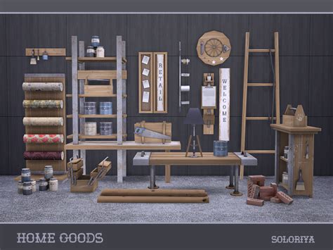 Sims 4 CC's - The Best: Home Goods by Soloriya