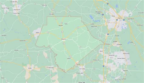 Cities And Towns In Crawford County Georgia