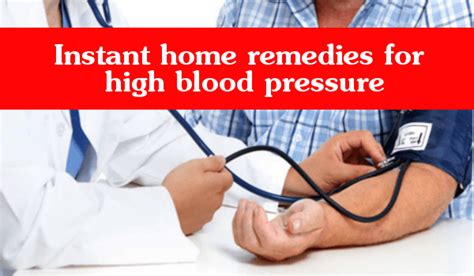 9 Instant Home Remedies For High Blood Pressure Right Home Remedies