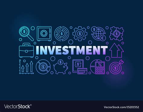 Financial Investment Royalty Free Vector Image