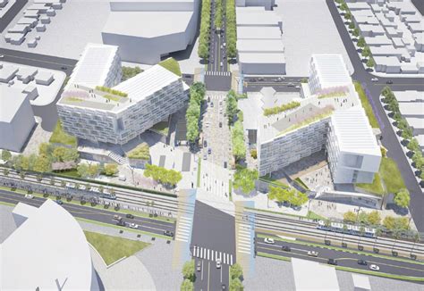 Los angeles is also a city committed to change. Renderings and report on joint development proposed at ...