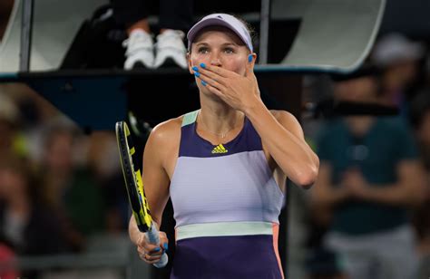 The 2018 australian open champion was one game away. Caroline Wozniacki - Australian Open 01/20/2020