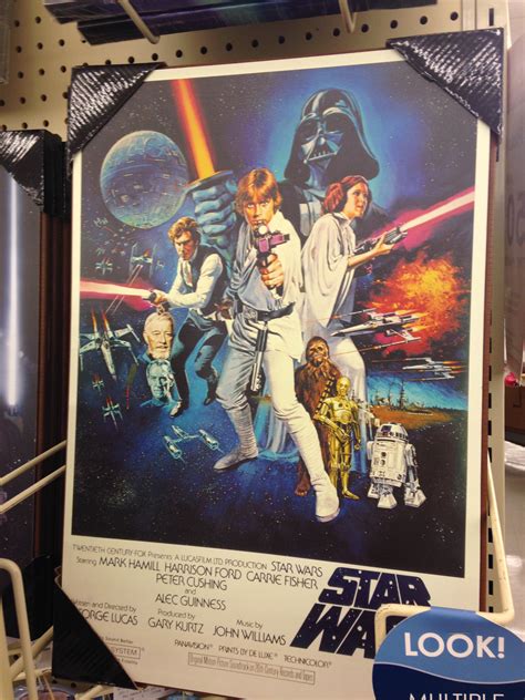 Hobby Lobby Star Wars wood picture | Star wars poster, Star wars movies