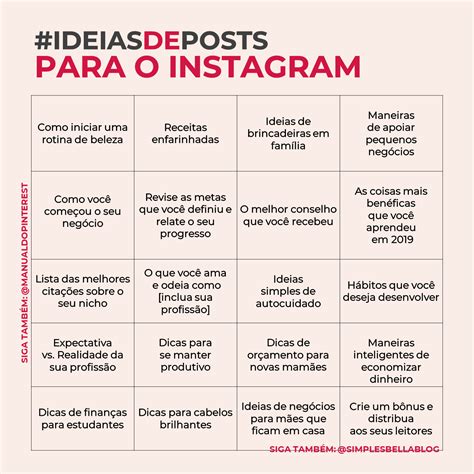 Sem Saber O Que Postar No Instagram Inspire Se Nestas 20 Ideias De