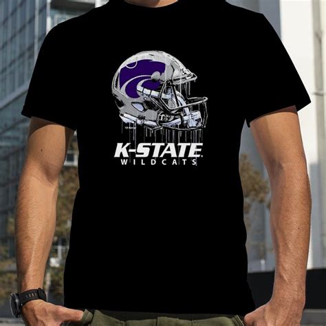Kansas State Wildcats Vintage Helmet Football Shirt