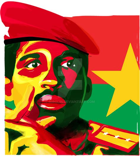 Thomas Sankara By Mirolin On Deviantart