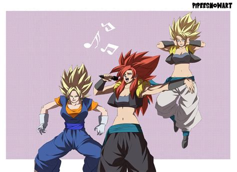 Pin By Stacey Green On Vegito And Gogeta Female Dragon Ball Super Artwork Anime Dragon Ball