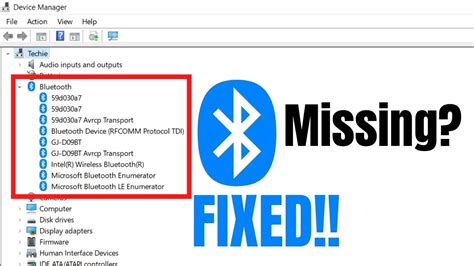 Fix Bluetooth Not Showing In Device Manager Icon Missing In Windows 11
