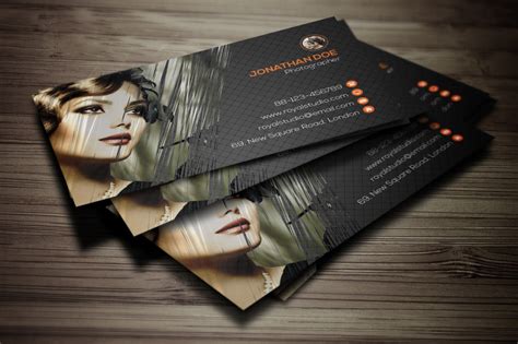 Awesome Photography Business Card Designs Graphic Cloud