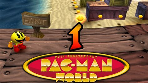Pac Man World 20th Anniversary Parte 1 Inizio Spiaggia Del Pirata