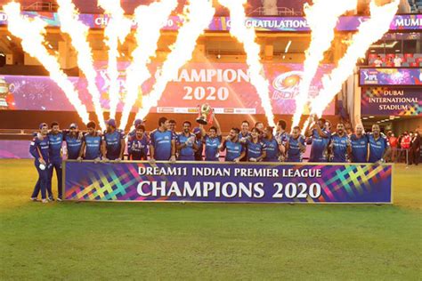 Mumbai Indians Wins Ipl 2020 Trophy Record 5th Ipl Title For Rohit