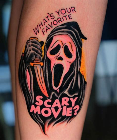 11 scream tattoo ideas that will blow your mind