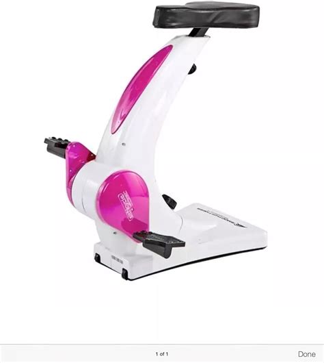 Sit N Cycle Deluxe Low Resistance Exercise Bike Pink Uk