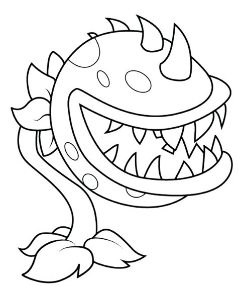 All coloring pages » cartoon » plants vs. Plants Vs Zombies Garden Warfare Coloring Pages at ...