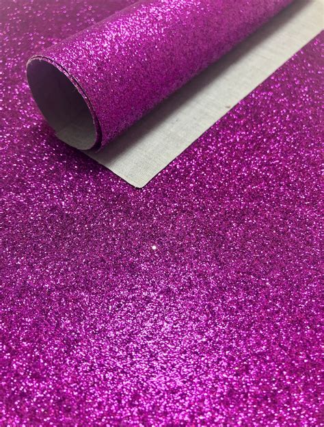 Light Purple Glitter Fabric Sheet Canvas Backed Fine Glitter Etsy