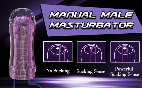 Amazon Com Manual Sucking Extrusion Male Masturbators Portable