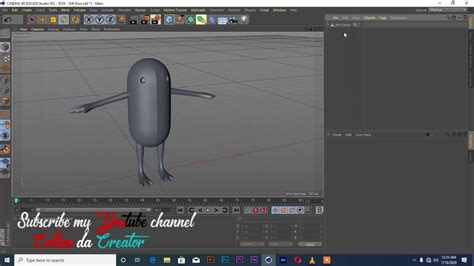 Cinema 4d Character Animation Quick Tutorial Youtube