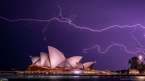 Lightning Strike Over Sydney Photo And Caption By Vinay Ks Ventured
